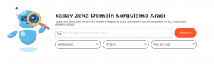 Yapay Zeka ile Domain Sorgulama